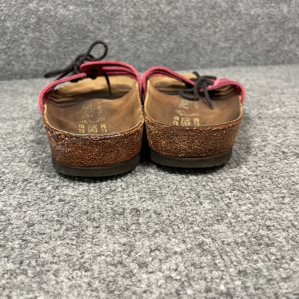 Papillio Birkenstock Lace Slide Sandal Pink EU39 US8.5 Dopamine Rainbow Slip On - Picture 6 of 13